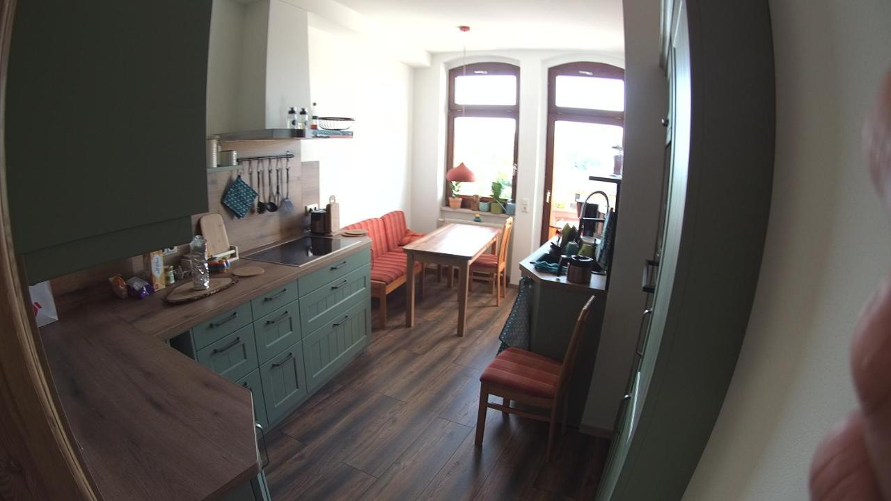 Ferienwohnung Fernblick Saalfeld Saale Exterior foto